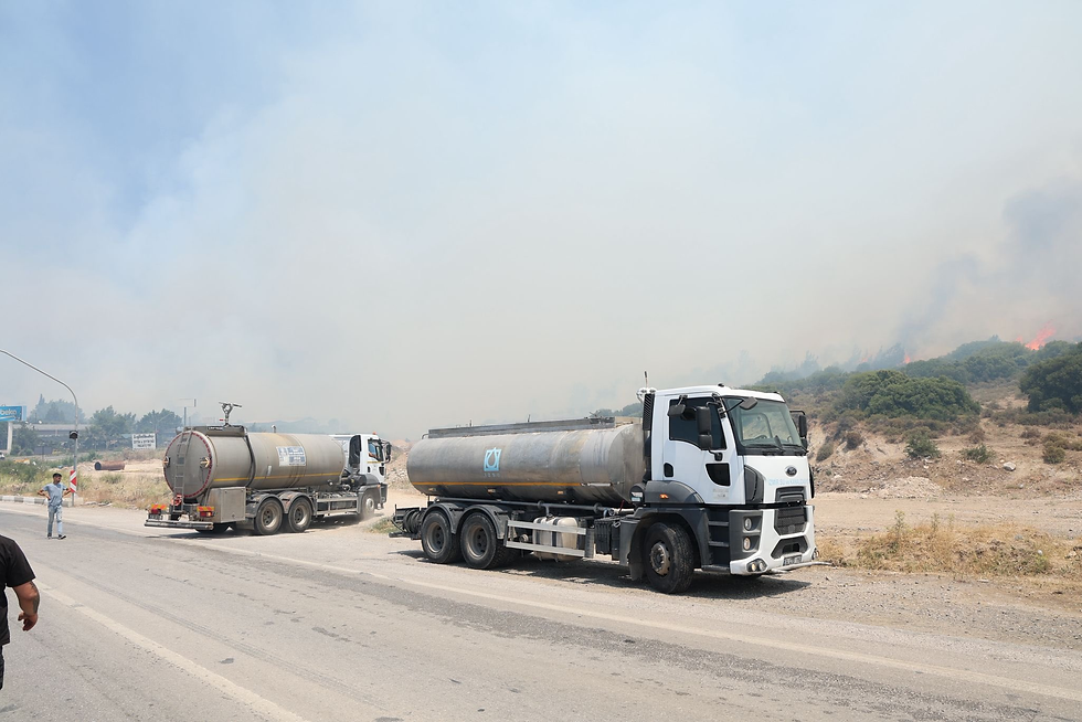 Foça’da Orman Yangını