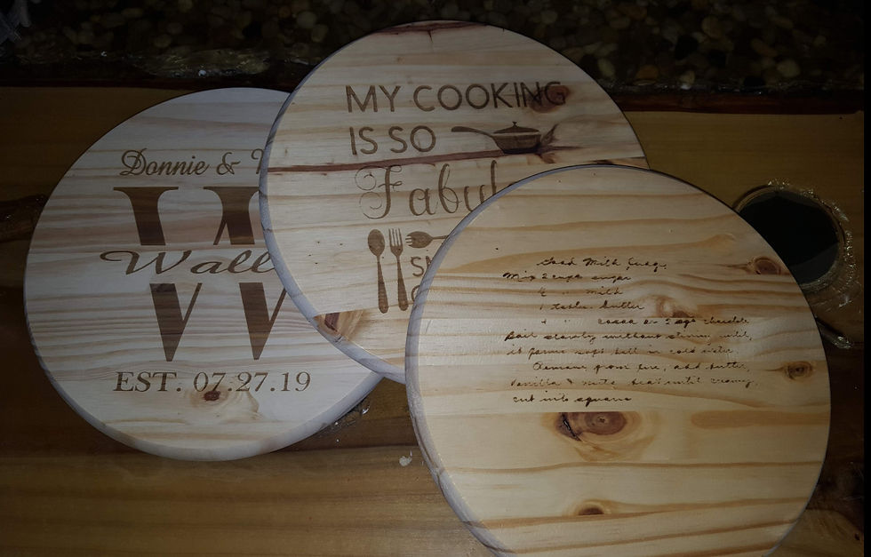 Thumbnail: 12 inch round decorative boards