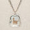 Thumbnail: .925 Sterling Silver Gucci Chain & .925 Sterling Silver & 18k Gold Llama Pendant