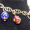 Thumbnail: Heavy Turkish-made 14k Gold Egg Charm Bracelet