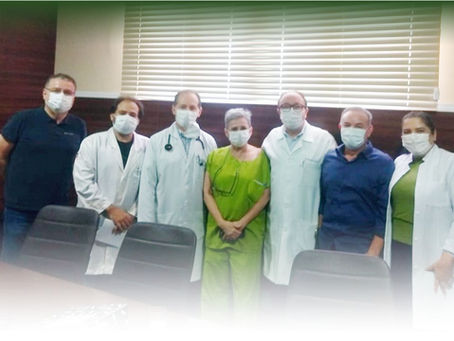 Reunião da Comissão de Controle de Infecção Hospitalar com a Direção do Instituto Práxis