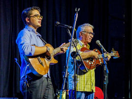 Show dos poetas Geraldo Amâncio e Guilherme Nobre no Ideal