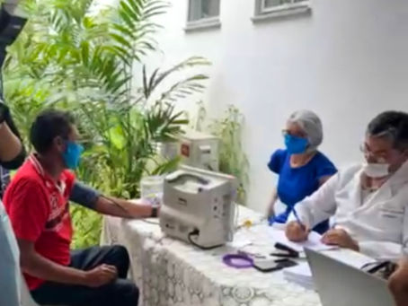 Programa Saúde em Dia no Hospital Geral Luiza Alcântara e Silva