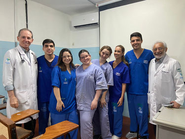 Acolhimento da turma do Internato do curso de Medicina da Unichristus no HFT