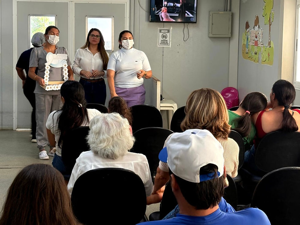 Ações do Janeiro Branco na UPA São Benedito