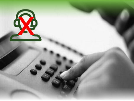 Comunicado: central telefônica com problemas técnicos