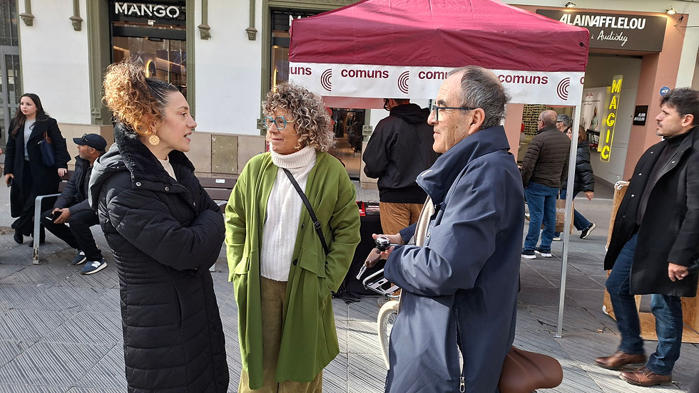 "Comuns a peu de carrer"
