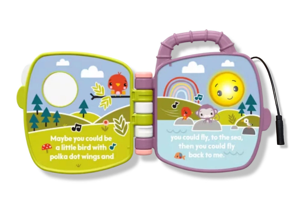 Thumbnail: Switch-adapted Purple Monkey Bubblegum Tree Musical Book