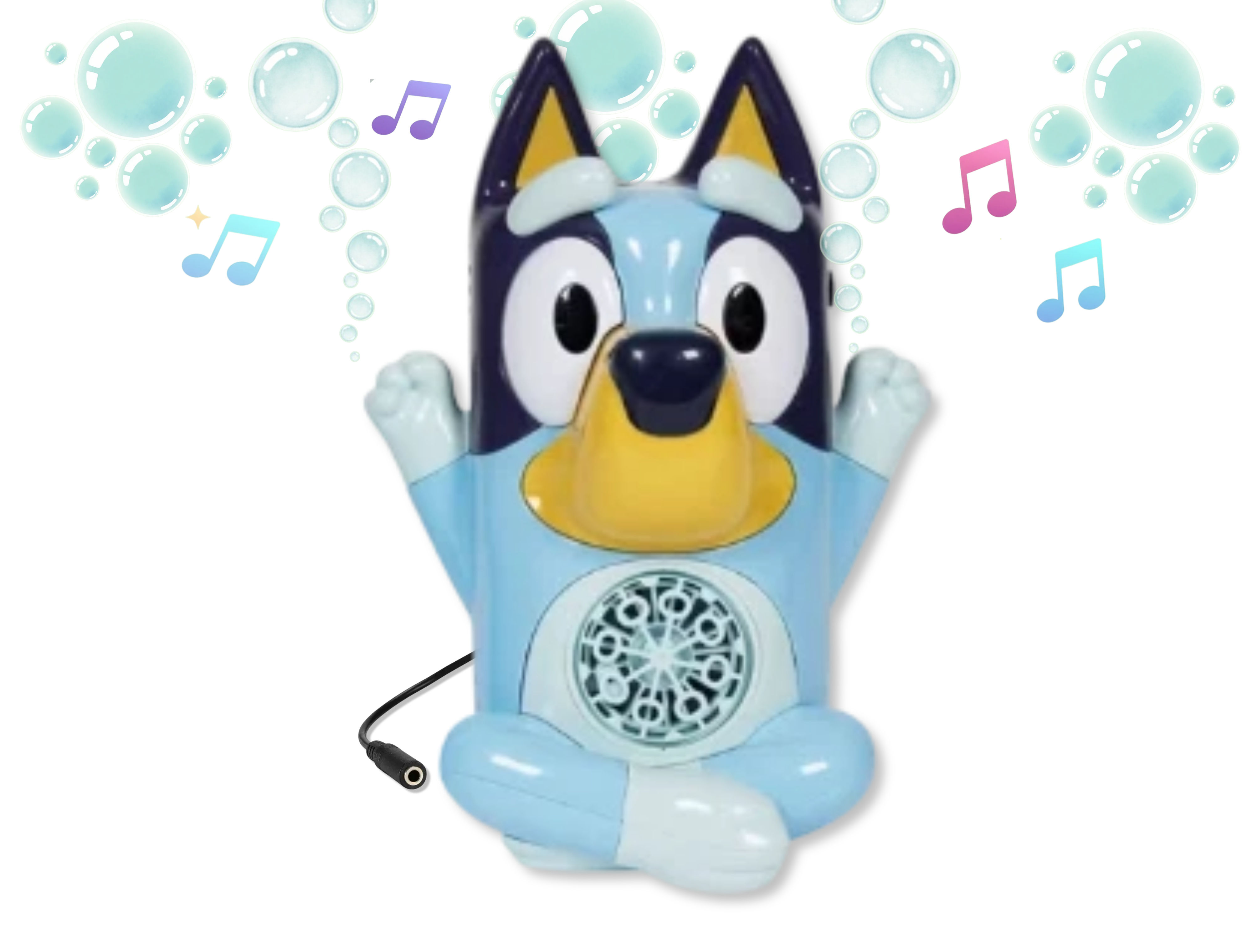 Switch-adapted Musical Bubble Machine