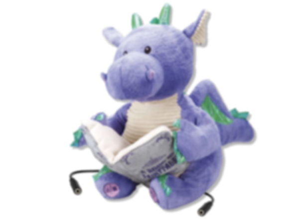 Switch-adapted Cuddle Barn Dalton the Storytelling Dragon