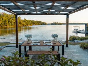 Enhancing Your Outdoor Space: The Charm of Arbors and Pergolas for your backyard or Lake house.