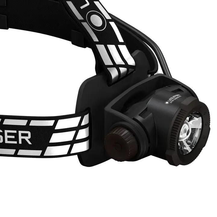 Head torch close up