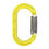 Thumbnail: Aluminium Oval Karabiner yellow