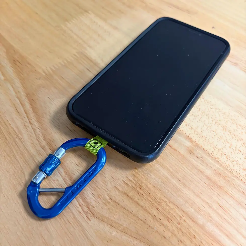 Thumbnail: Karabiner Phone Lanyard