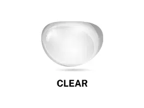 Info graphic of a clear lens