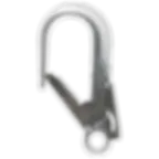 Silver coloured clip