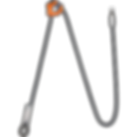 Rope lanyard full view