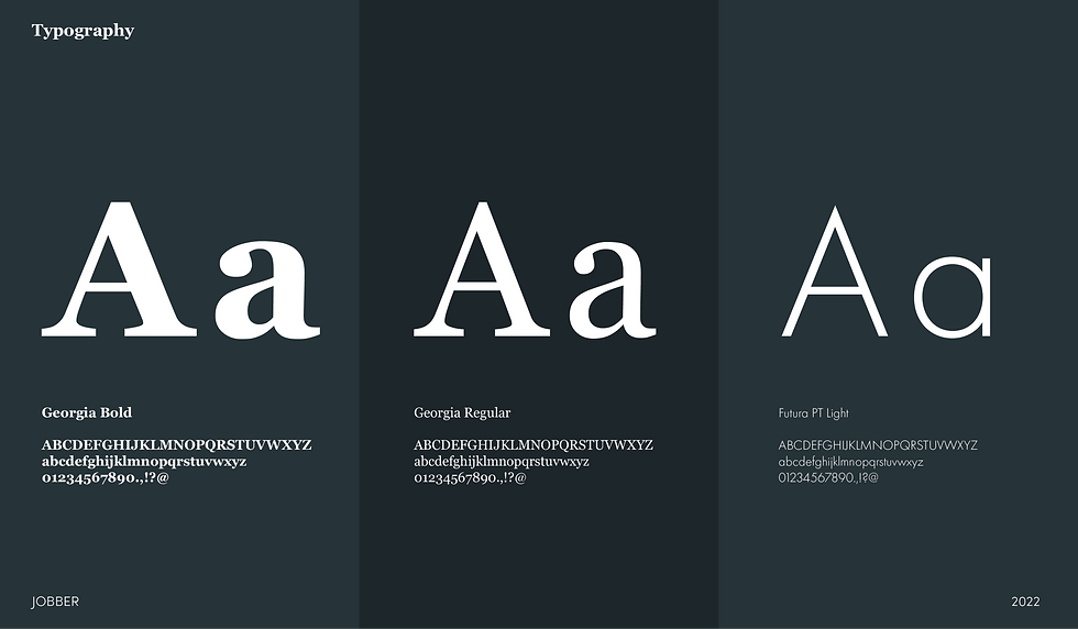Jobber Projects | Copper Brown | Creative Agency