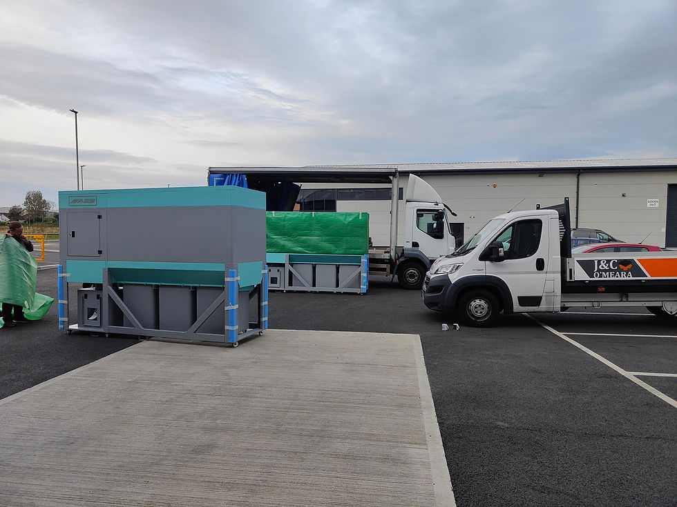 Delivery | J & C O'Meara | Woodworking Machinery | UK