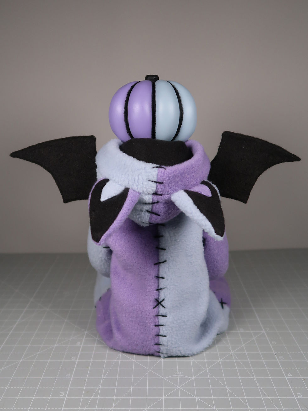 Thumbnail: 17" Pastel bat onesie pumpkin doll (free shipping)