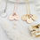 Miniature : Collier initiale