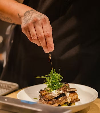 seasoning food during cooking
