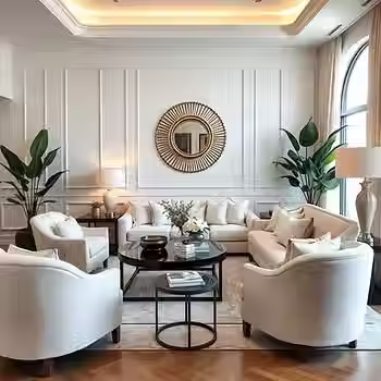 a living room intentionally designed by using home decor tips