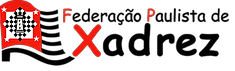 Logo da Federação Paulista de Xadrez.