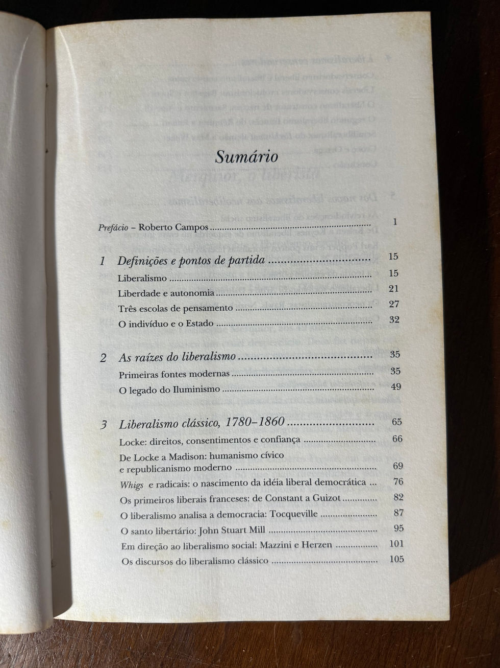 Miniatura: O Liberalismo Antigo e Moderno