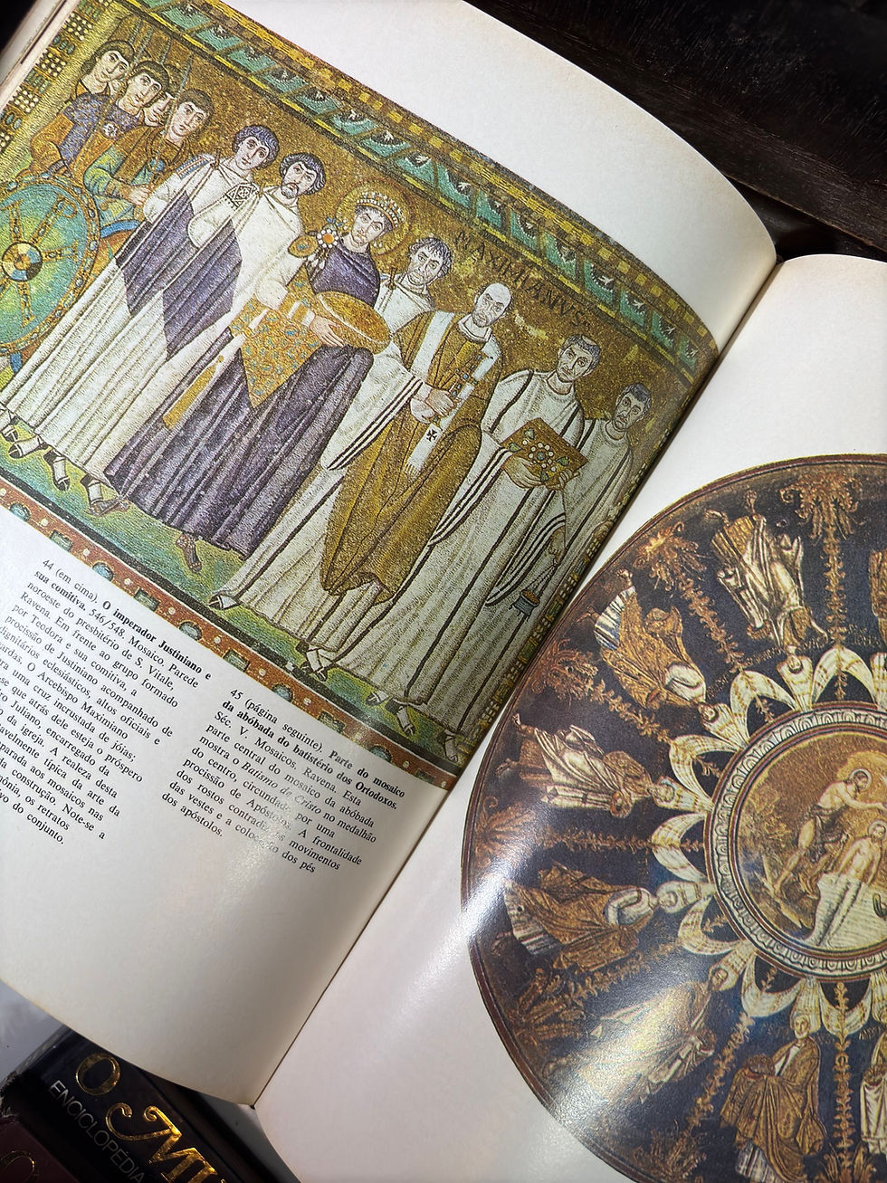 Miniatura: Cristandade Clássica e Bizantina - O Mundo da Arte