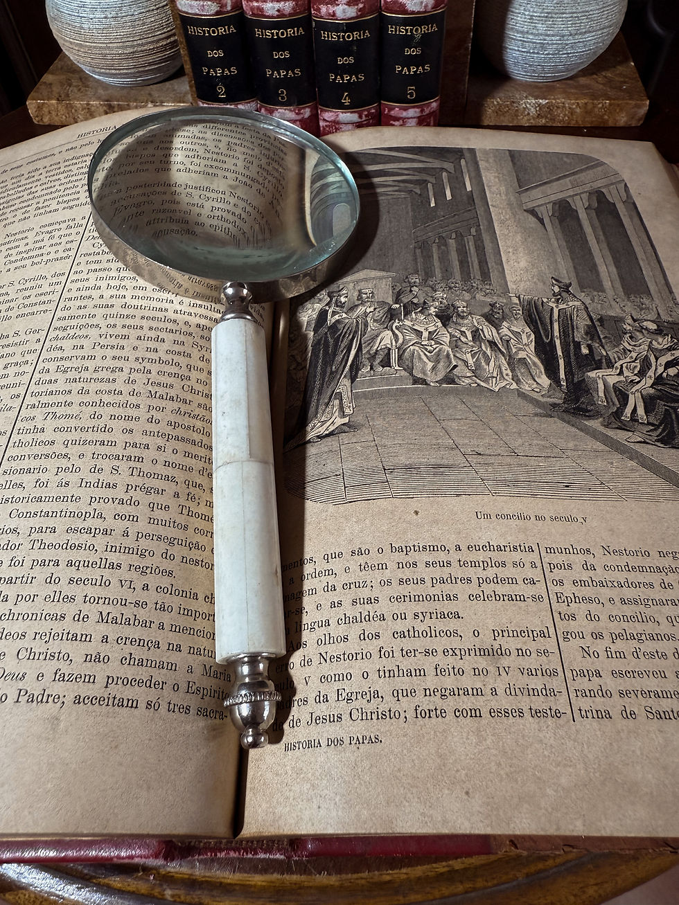 Miniatura: Historia dos Papas - ano 1893 - 5 volumes