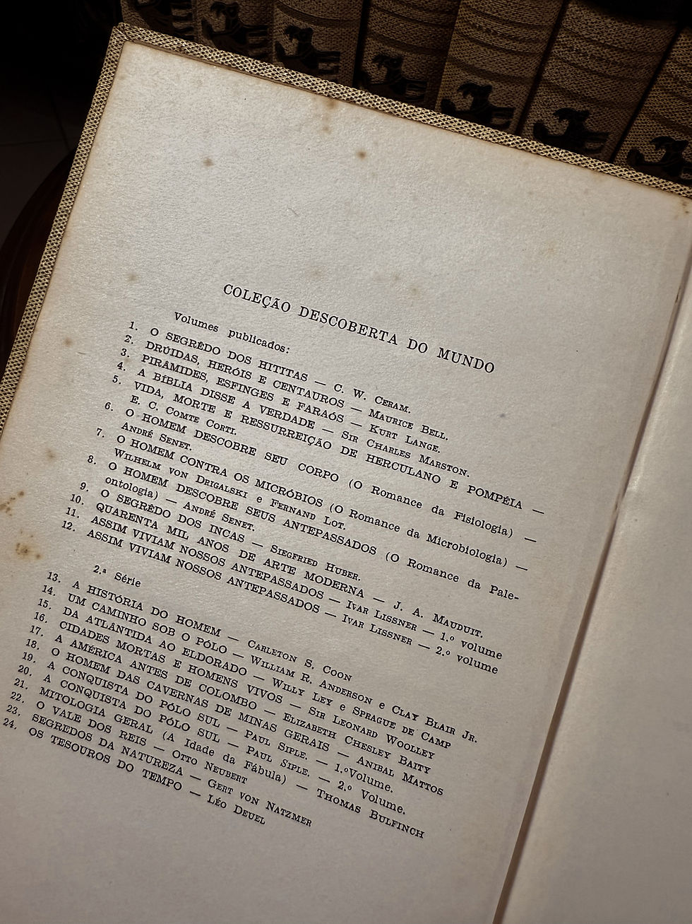 Miniatura: A Descoberta do Mundo (11 vols)