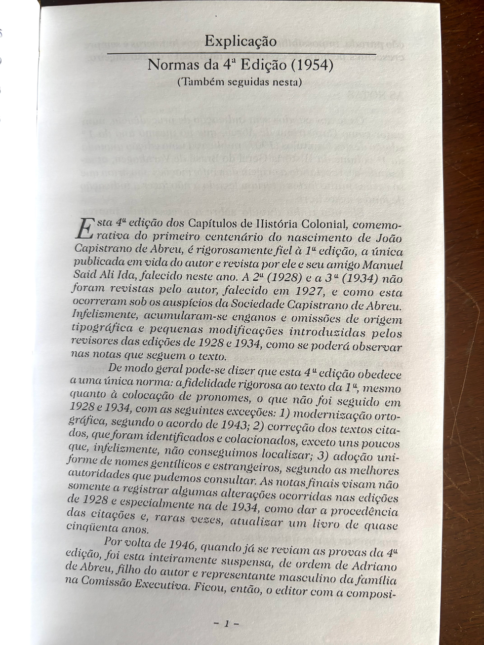 Miniatura: Formação Histórica da Nacionalidade Brasileira