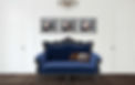 vintage decorated room with pet portraites taken by dog photographer lisa olson with pets r family located in northern utah. pictues of dogs in frames taken by pet photographer