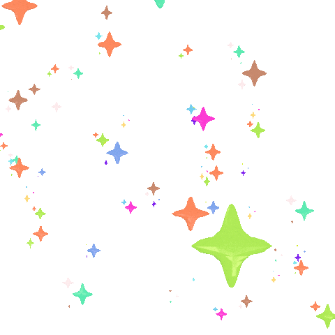 estrelas coloridas