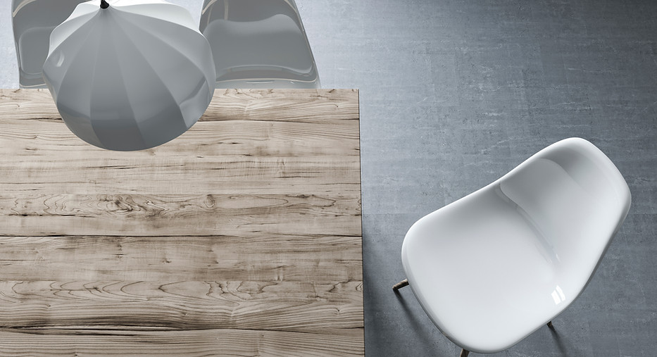 Top View of Table & Chair