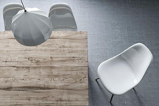 Top View of Table & Chair