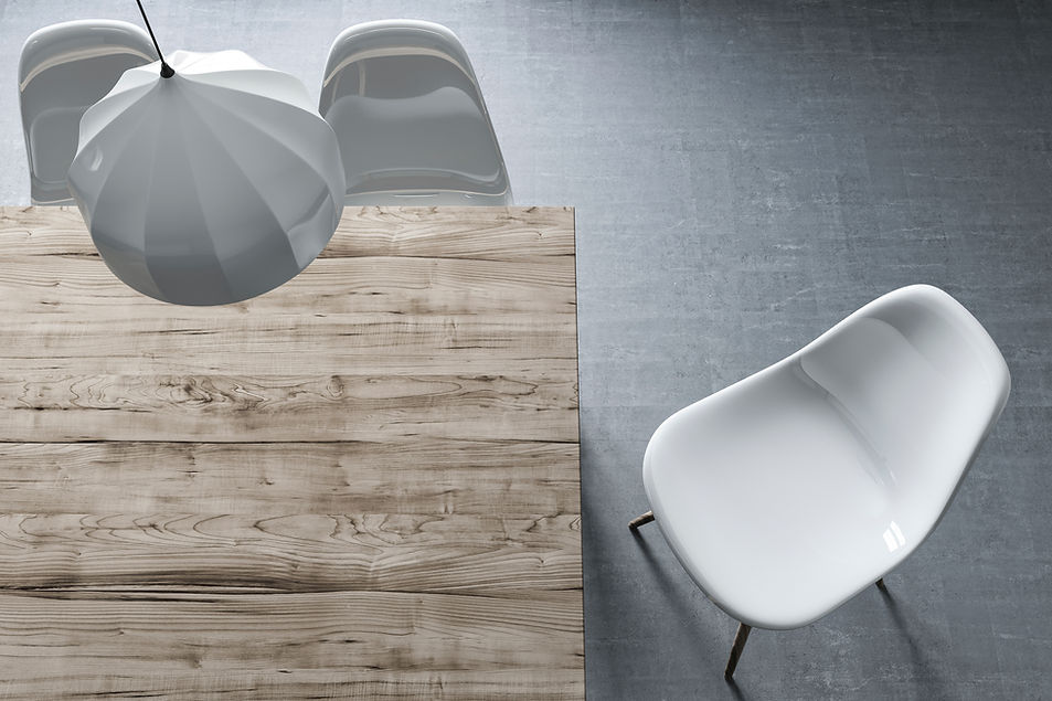 Top View of Table & Chair