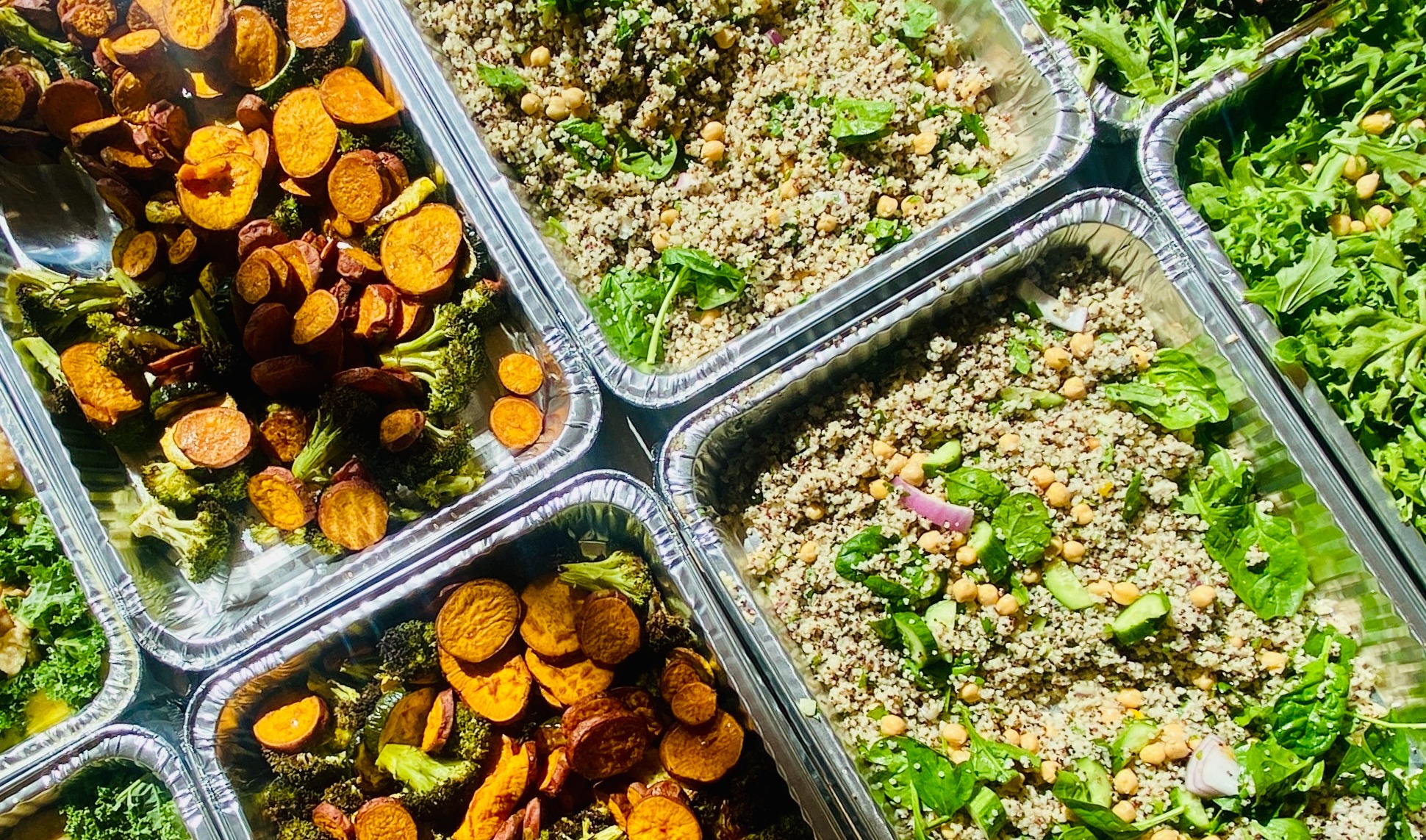 Arranged Food and Objects