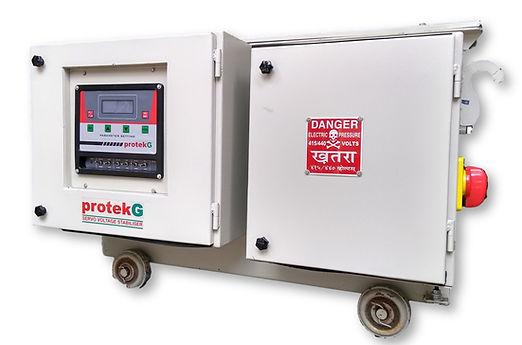 Oil cooled digital sevo stabilizer
