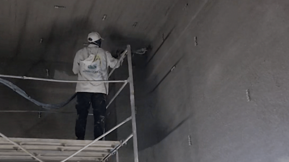 2차 중벌 뿜칠 중