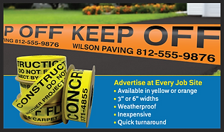 Custom Printed Barricade Tape | Gemini Safety | NY | USA