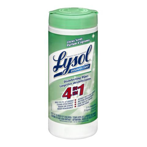 Lysol® Disinfecting Wipes - Sold / Case