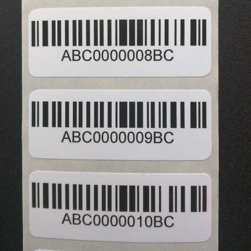 Shortly Bar Code Custom Short Run Bar Code Labels: 100 - 200 Labels | wholesale-safety