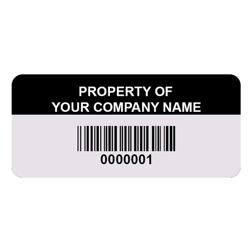 Custom Anodized Aluminum Asset Tags - Pack of 100 | wholesale-safety