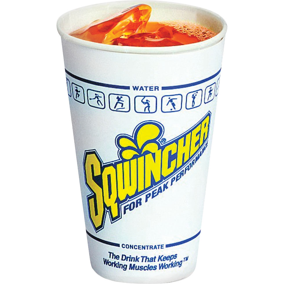 Sqwincher 12 oz cup