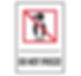Do Not Freeze Shipping Labels