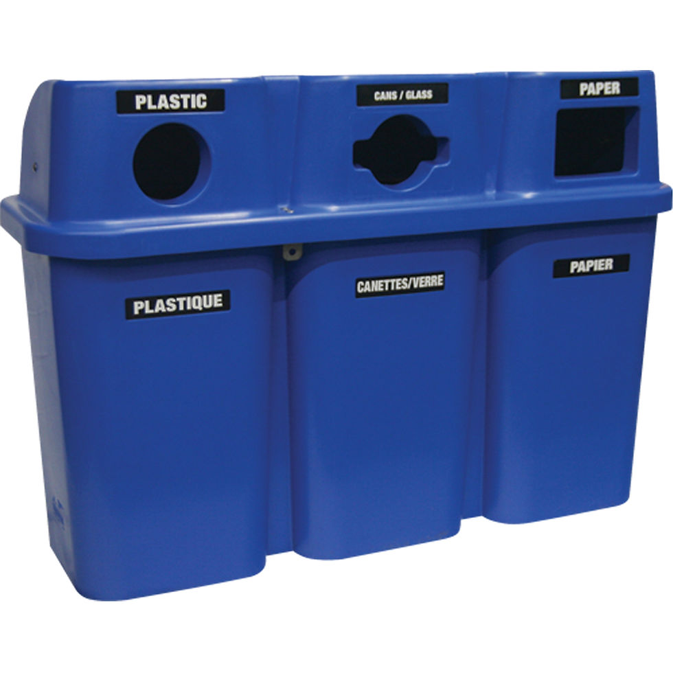 Recycling Containers Bullseye