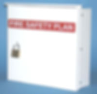 Fire Safety Plan Box - 2 Pad Locks for Toronto