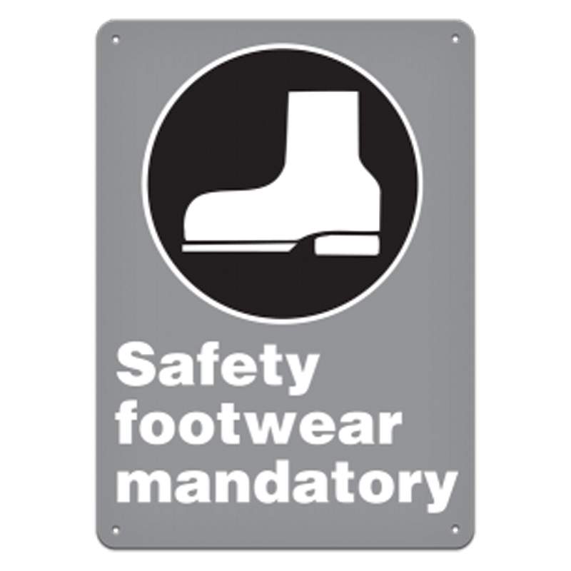 CSA Safety Signs Safety footwear mandatory wholesalesafety